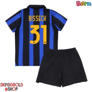 Inter Milan Yann Bisseck #31 Hjemmebanesæt Børn 2026-27 Kort ærmer (+ korte bukser)